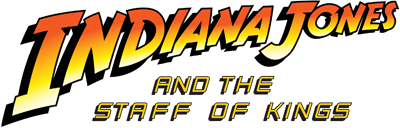 Indiana Jones and the Staff of Kings logo for Wii
